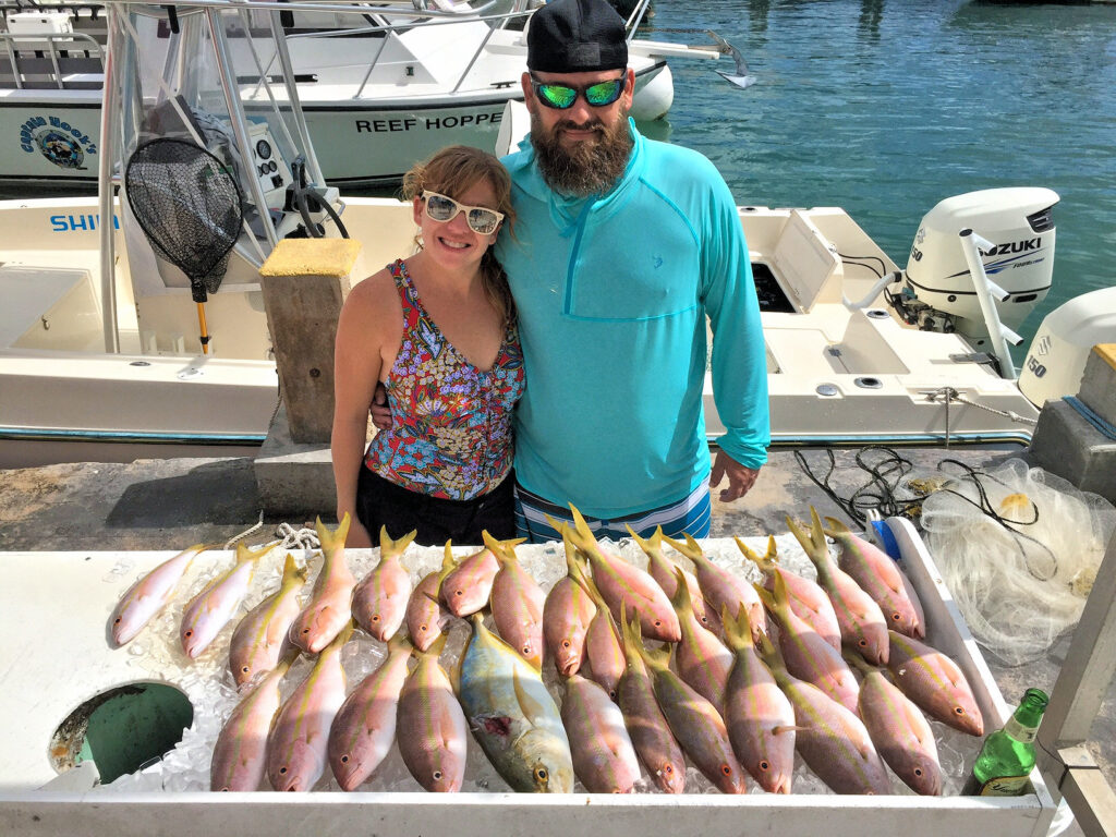 an excellent half day reef catch