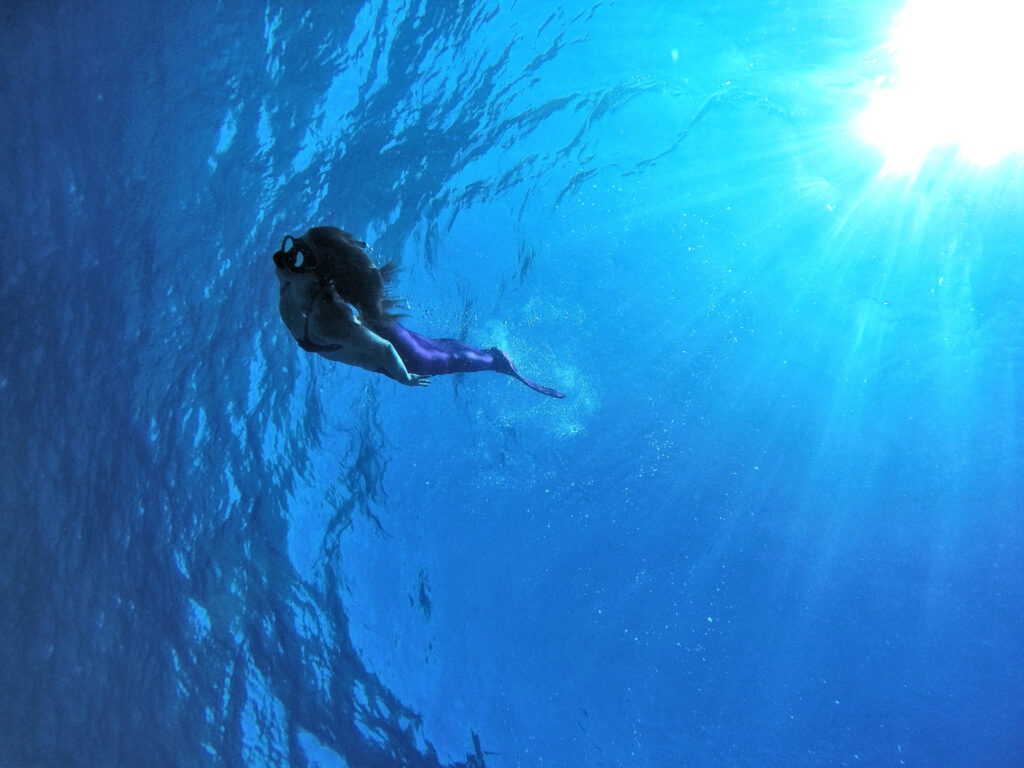 Diving Mermaid