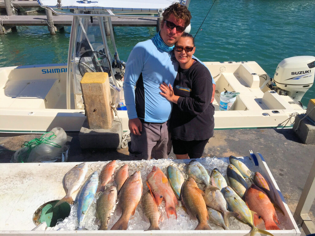 A great half day reef catch