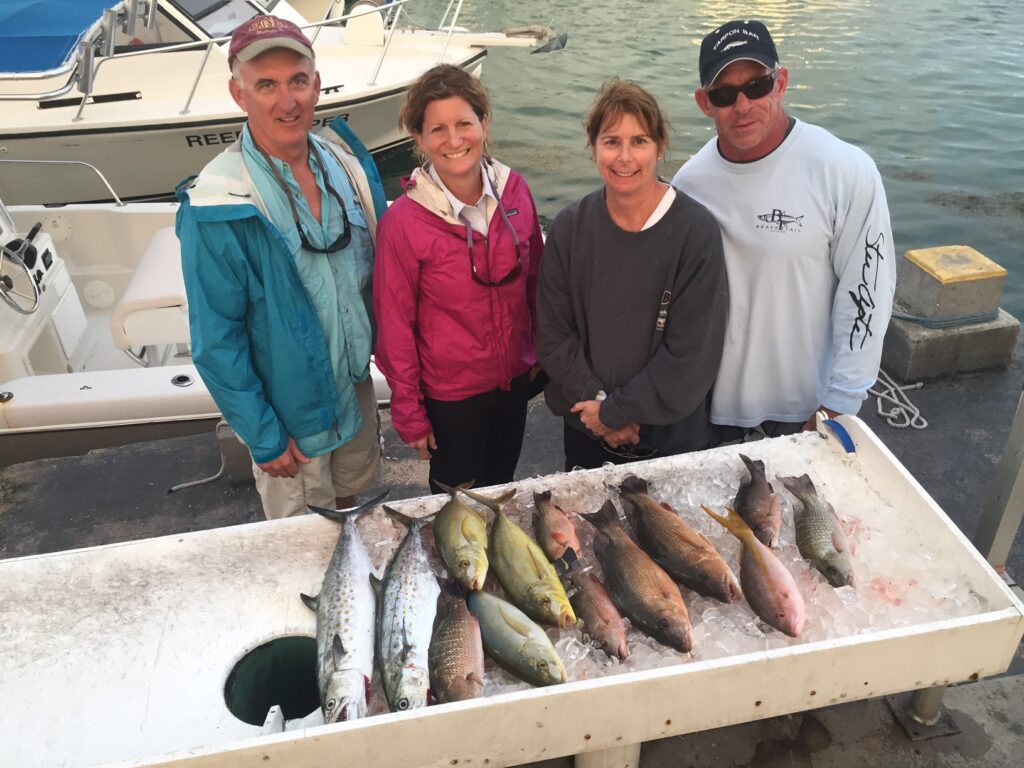 A windy catch from the bay side